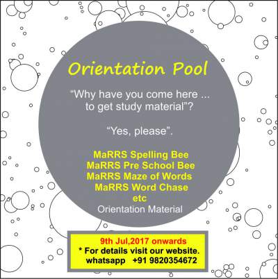 marrs preschool spelling bee orientation